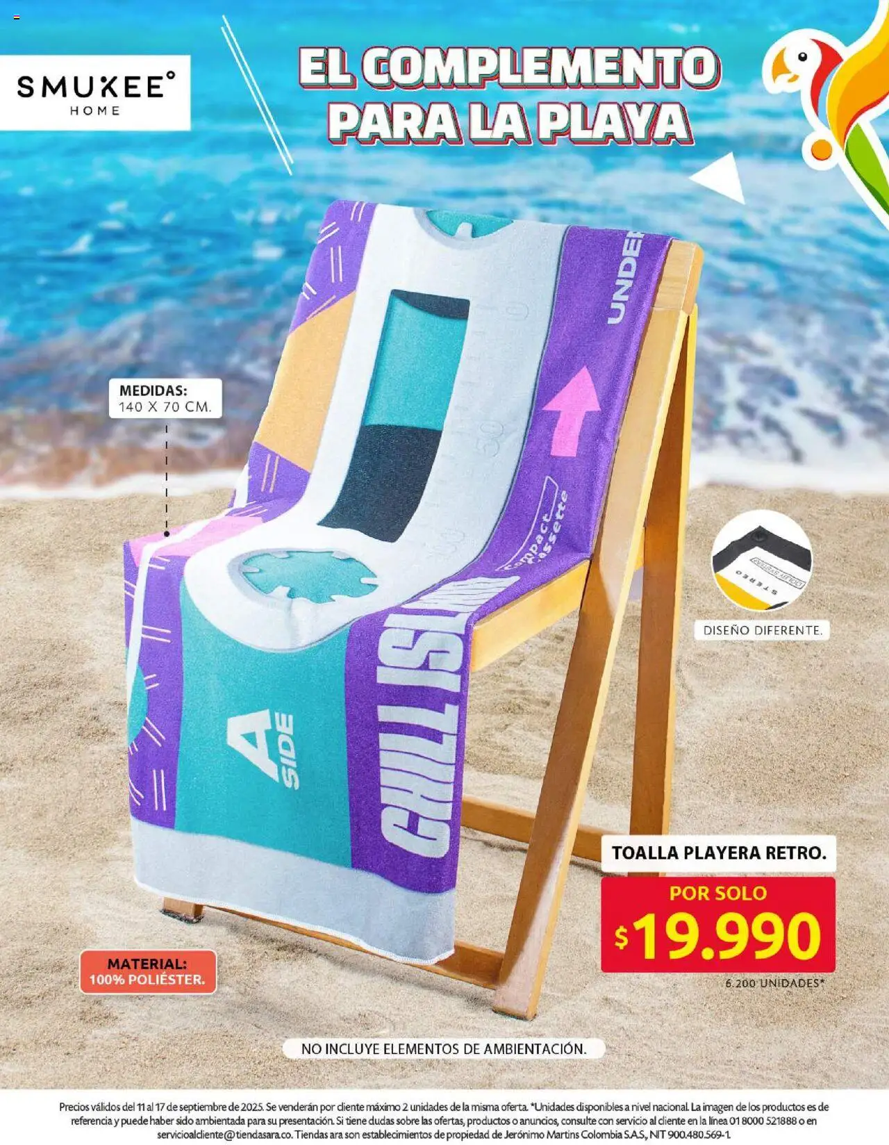 Ara revista - valida desde el 11.09.2025 | Página: 7 | Productos: Sobre, Toalla