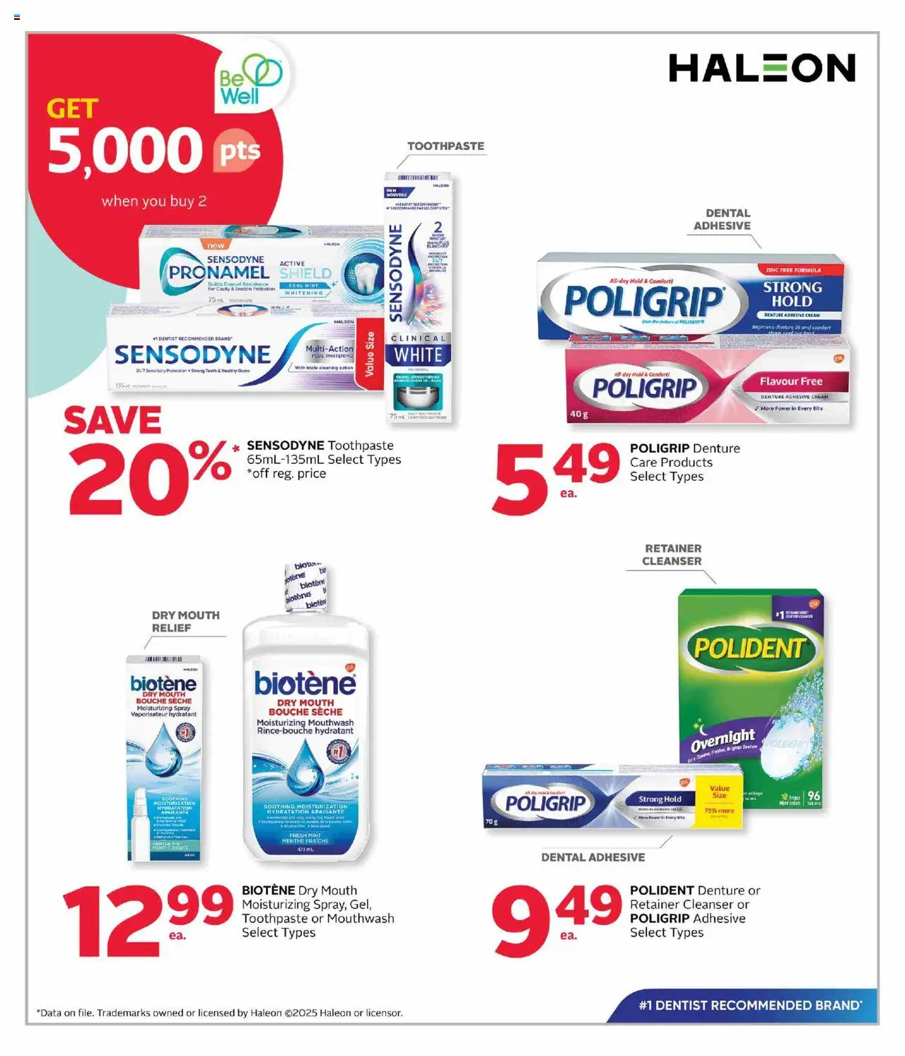 Rexall flyer valid from 10.10.2025 | Page: 10 | Products: Cream, Toothpaste, Mouthwash