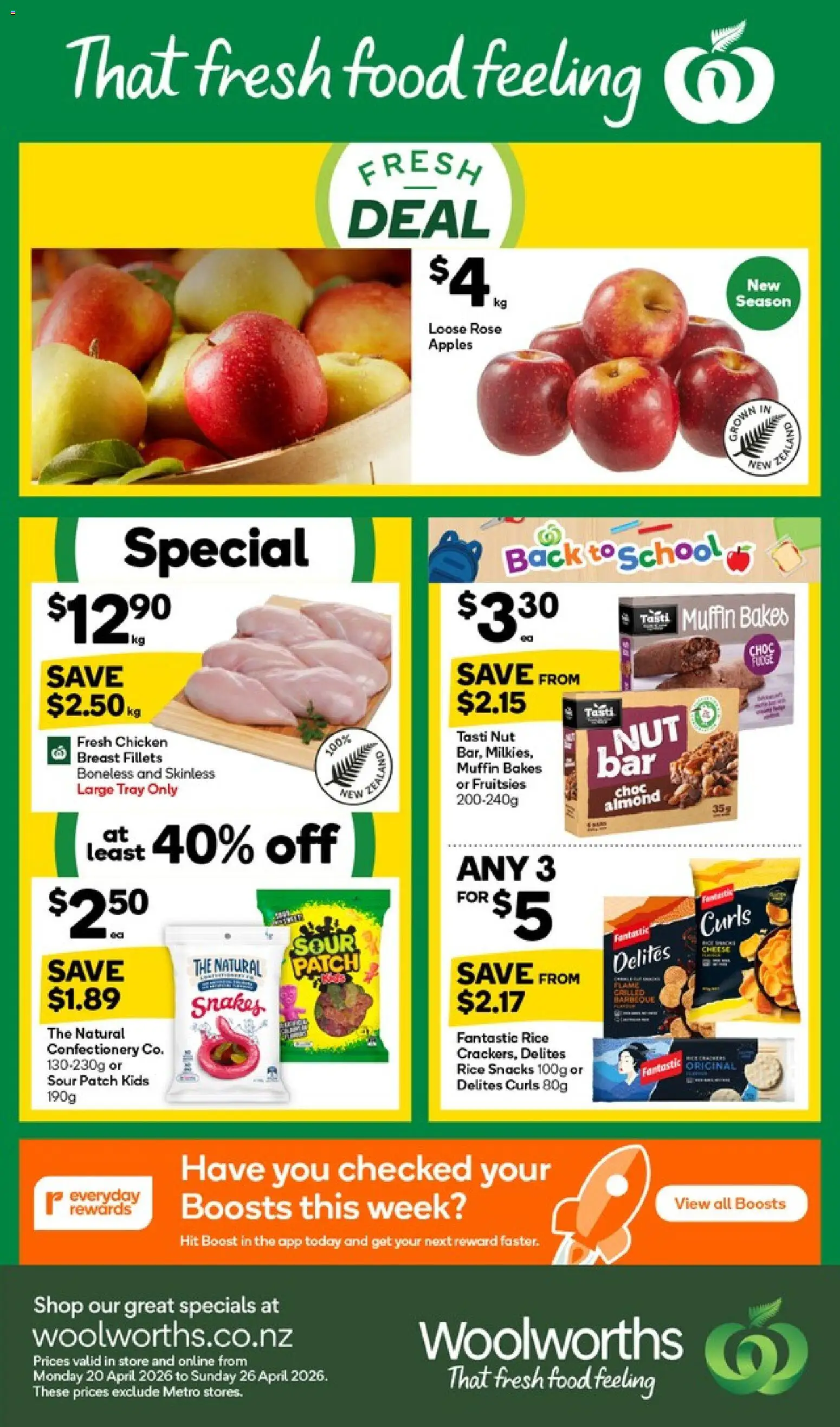 Woolworths catalogue from 20.04.2026 | Page: 1