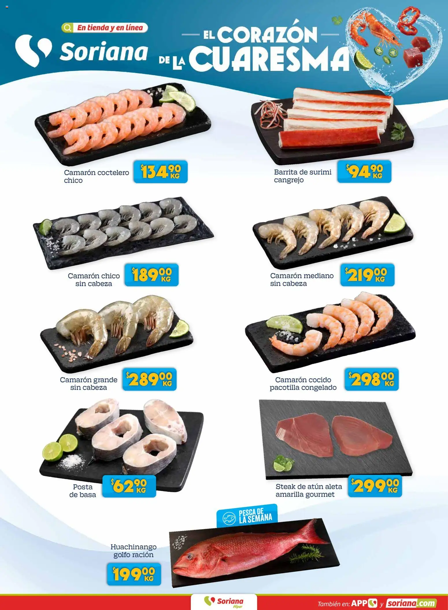 Nuevas ofertas de Soriana válidas en toda la República Mexicana desde el 03.04.2026. ¡Encuentra las mejores ofertas en Soriana Fin de Semana Híper: Nuevo León, Ciudad Victoria y Tampico! | Página: 5 | Productos: Atún