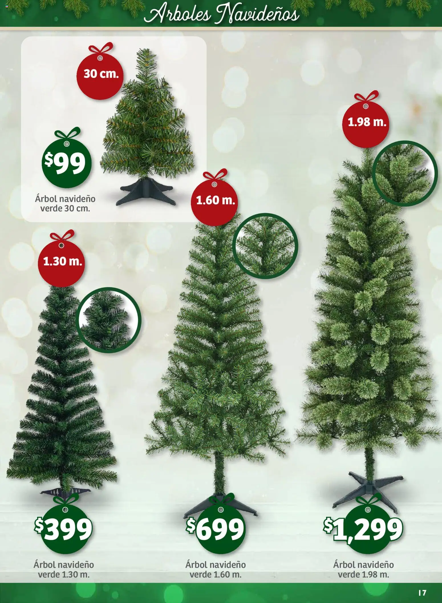 Nuevas ofertas de Soriana válidas en toda la República Mexicana desde el 25.09.2025. ¡Encuentra las mejores ofertas en Soriana - Decoración Navideña Mercado Nacional! | Página: 17