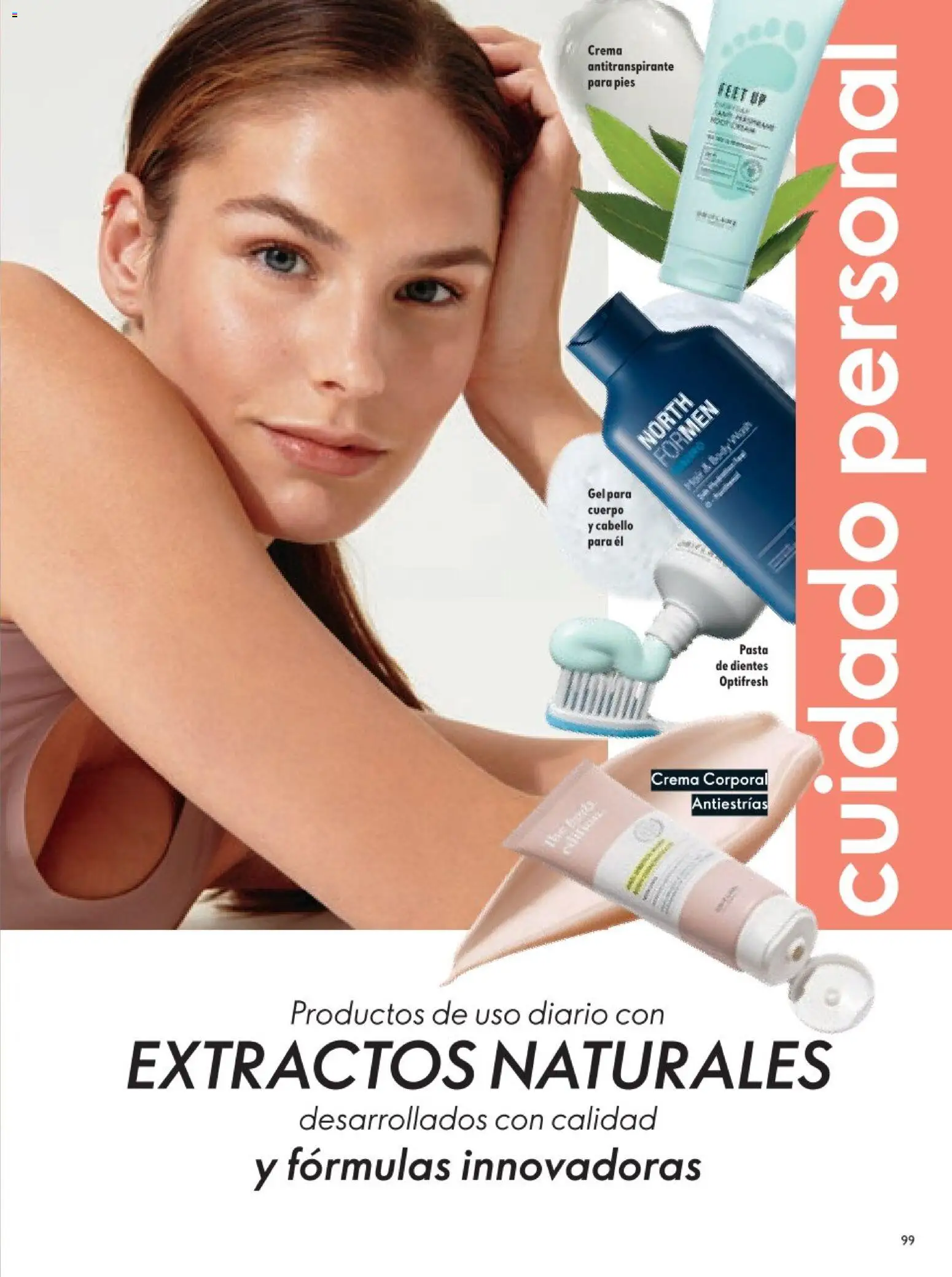 Nuevas ofertas de Oriflame válidas en toda la República Mexicana desde el 18.04.2026. ¡Encuentra las mejores ofertas en Oriflame campaña 6 2026! | Página: 99 | Productos: Antitranspirante, Crema, Crema corporal