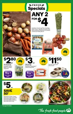 Woolworths catalogue - valid from 23.07.2025 | Page: 20 | Products: Mushrooms, Cucumbers, Onions, Parsley