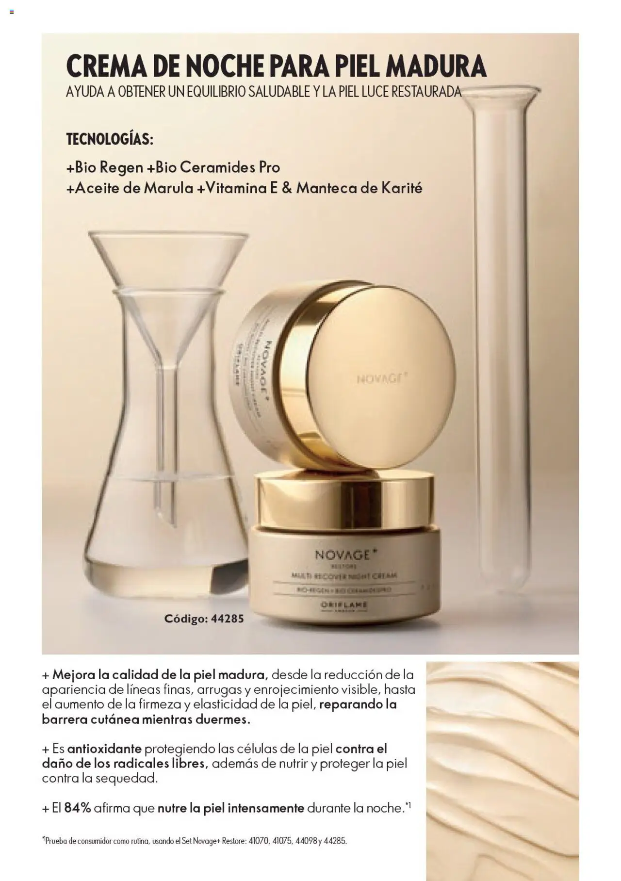 Nuevas ofertas de Oriflame válidas en toda la República Mexicana desde el 04.03.2025. ¡Encuentra las mejores ofertas en Oriflame campaña Novage 4 2025! | Página: 35 | Productos: Crema, Aceite