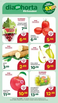 Supermercado Guanabara - Ofertas da semana - Pré-Visualização do folheto da loja Supermercado Guanabara, válido de 14.10.2025