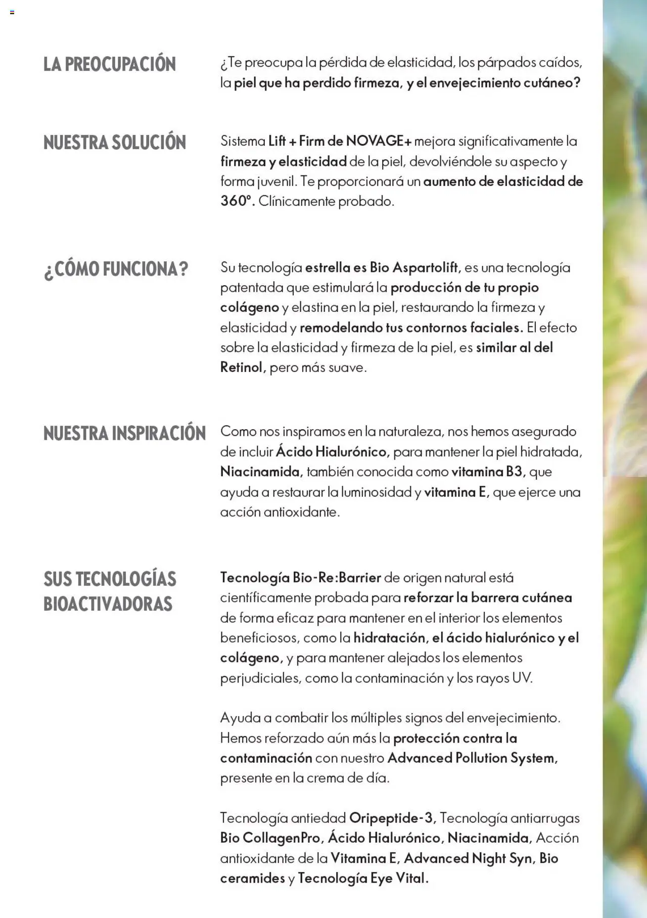 Nuevas ofertas de Oriflame válidas en toda la República Mexicana desde el 04.03.2025. ¡Encuentra las mejores ofertas en Oriflame campaña Novage 4 2025! | Página: 15 | Productos: Crema, Té, Sobre