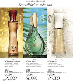 Vista previa Violetta - Violetta Cosméticos válido desde el 30.03.2026 | Página: 36 | Productos: Jean, Eau de toilette, Esencias