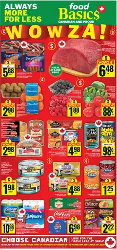 Preview of Food Basics - Kanata from shop Food Basics valid from 18.09.2025