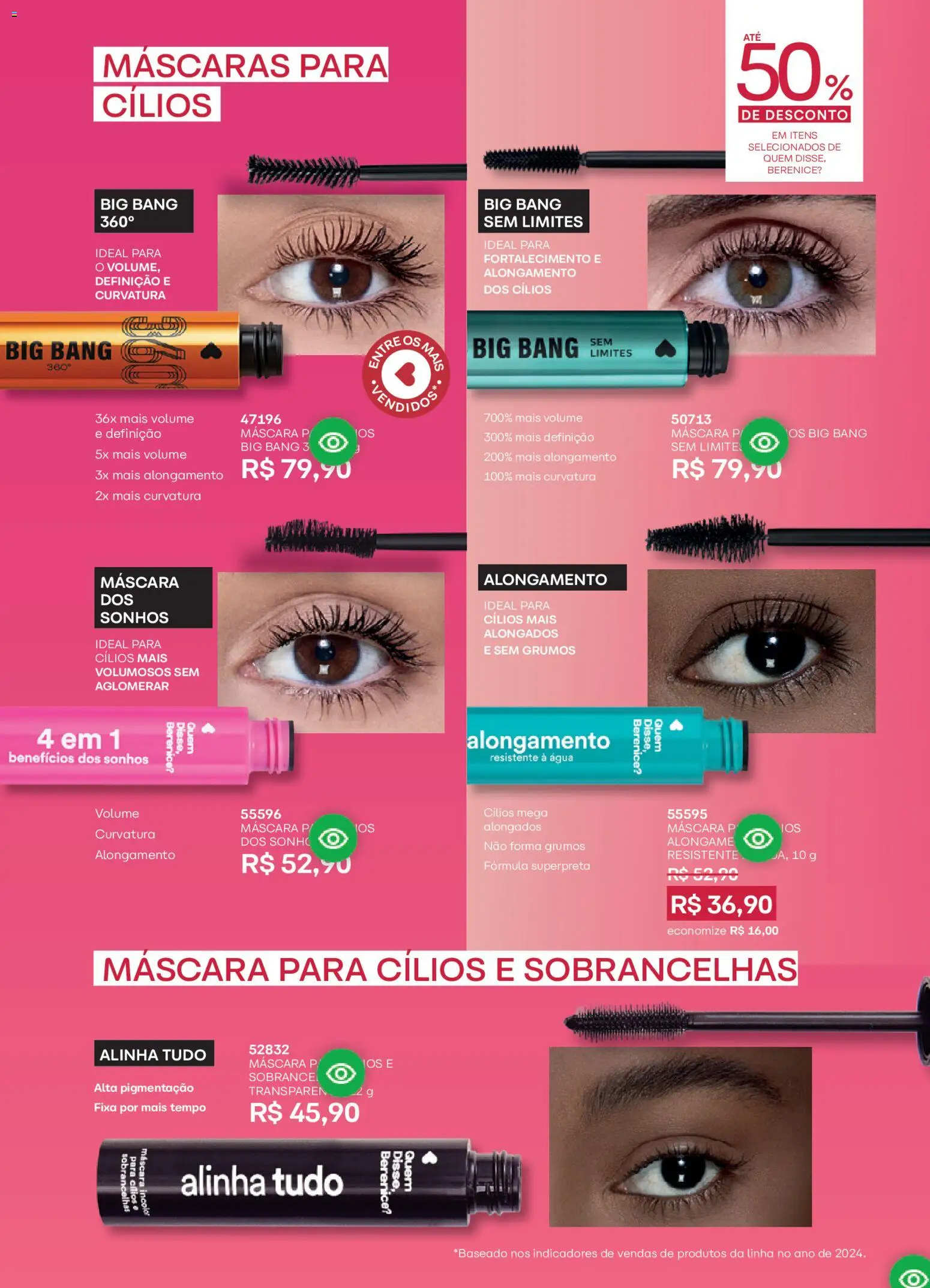 O Boticário Folheto - válido de 26.12.2025 | Página: 155 | Produtos: Máscara para cílios