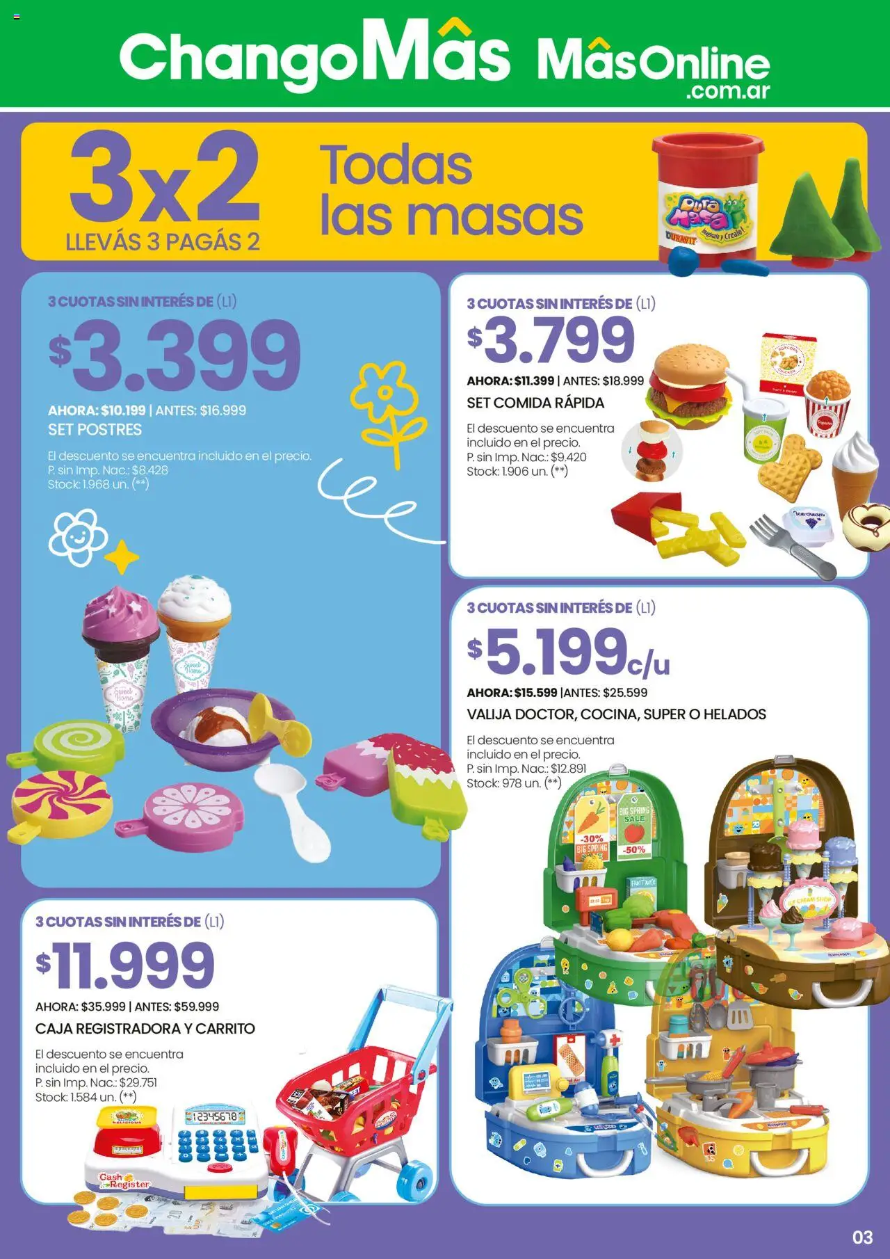 Changomas Día de la Niñez │ válido desde el 01.08.2025 | Página: 4 | Productos: Valija, Caja
