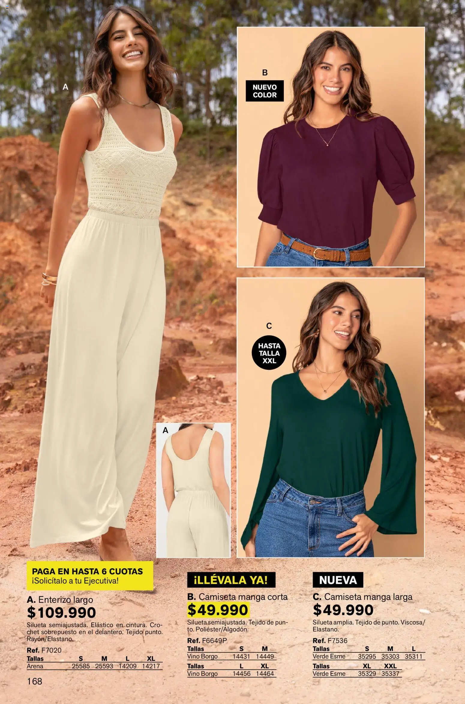 Leonisa revista - valida desde el 13.11.2025 | Página: 168 | Productos: Camiseta, Vino, Enterizo