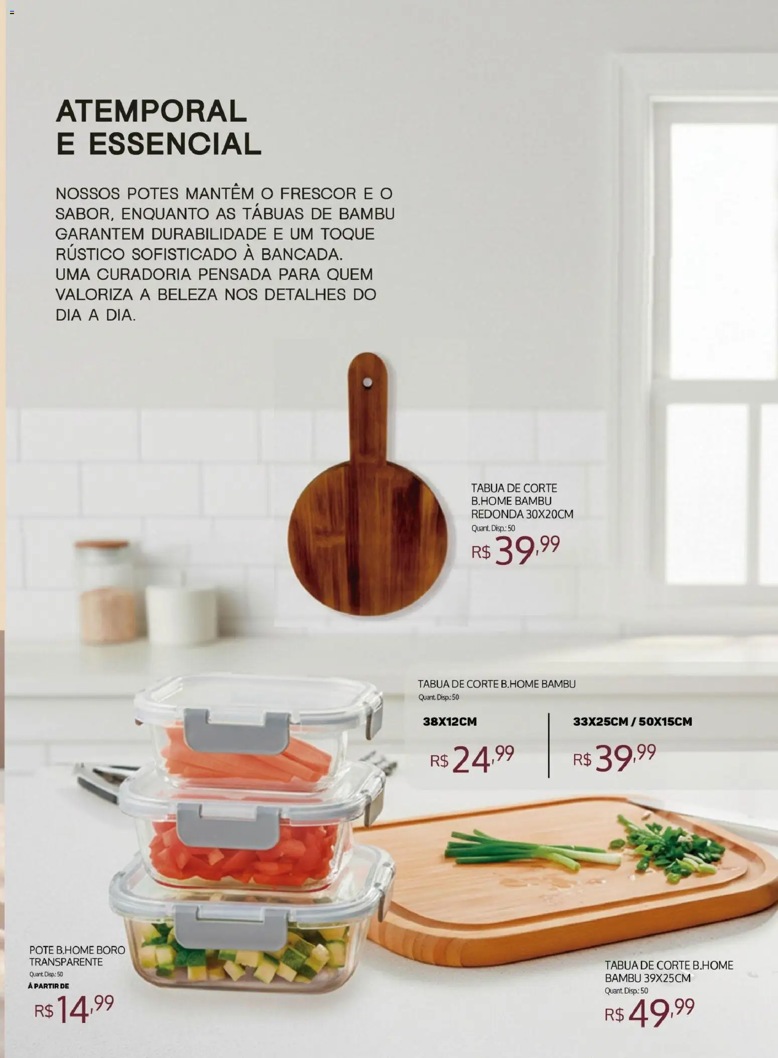 Bistek Supermercados Folheto - válido de 04.03.2026 | Página: 5 | Produtos: Tábua de corte, Potes, Tábua