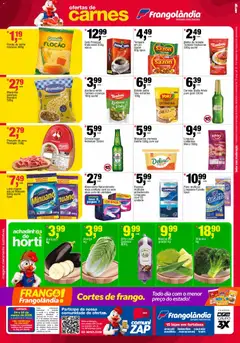 Frangolândia - Ofertas da semana - Pré-Visualização do folheto da loja Frangolândia, válido de 04.03.2026 | Página: 2 | Produtos: Azeitonas, Esponja, Quiabo, Macarrão
