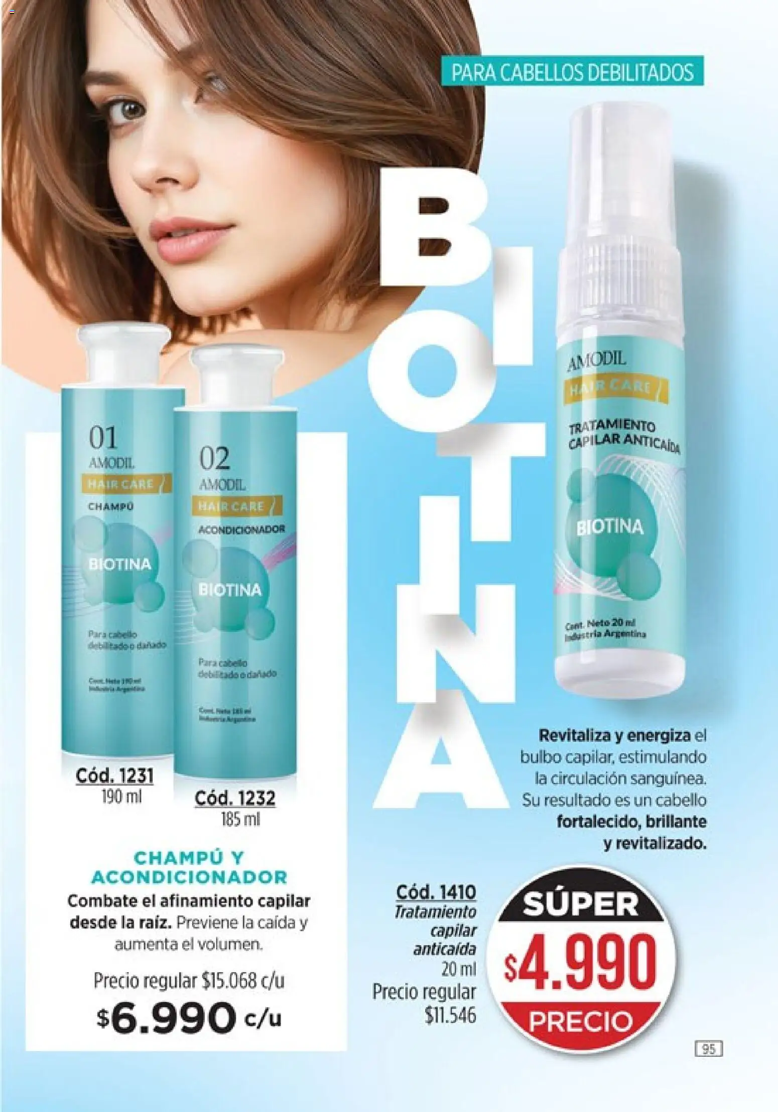 Amodil - Campaña 8 │ válido desde el 08.04.2026 | Página: 95 | Productos: Champú, Acondicionador