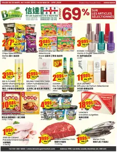 Preview of Btrust Supermarket weekly flyer / circulaire from shop Btrust Supermarket valid from 26.03.2026