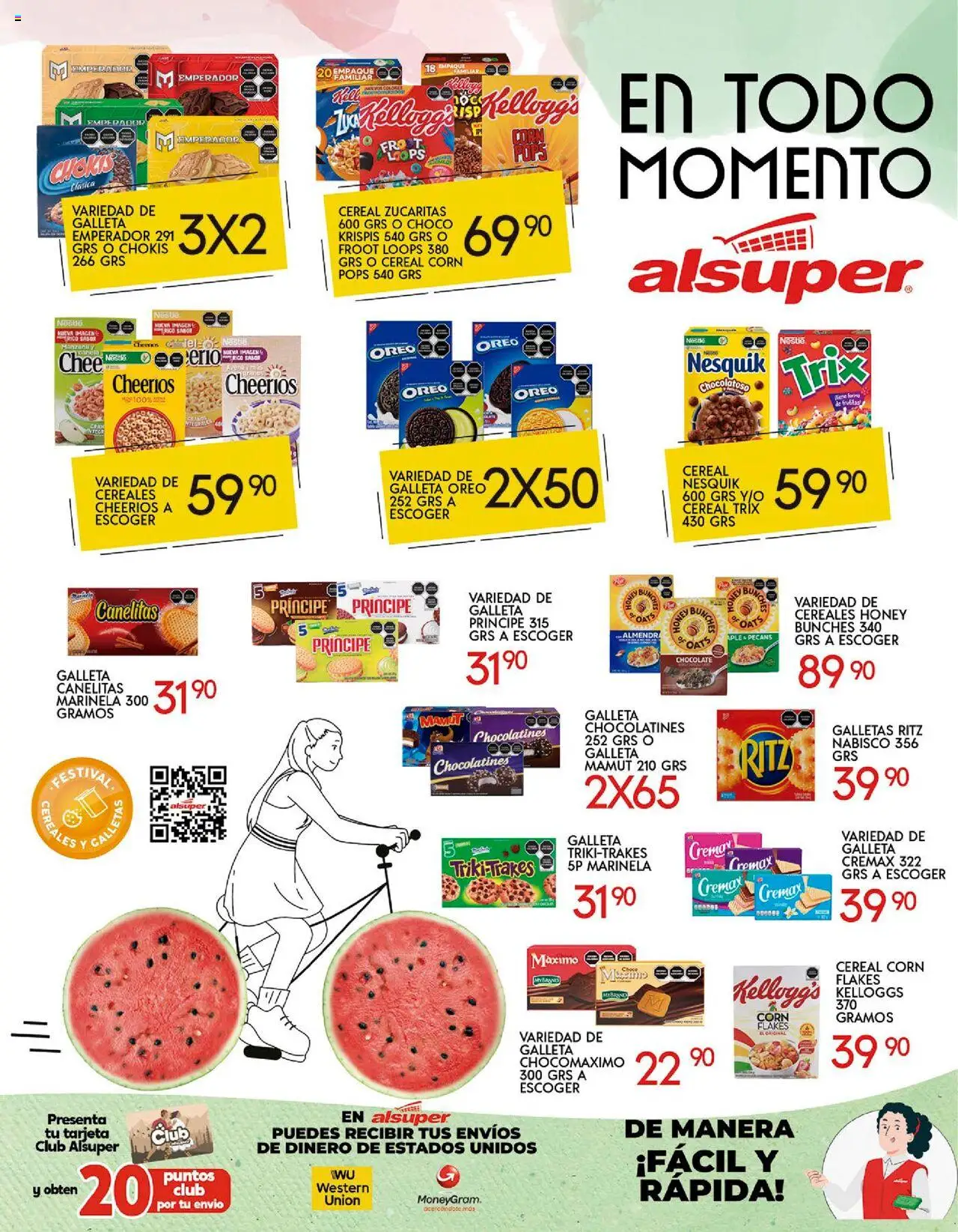 Nuevas ofertas de Alsuper válidas en toda la República Mexicana desde el 07.10.2025. ¡Encuentra las mejores ofertas en Alsuper - Folleto! | Página: 8 | Productos: Crema, Chocolate, Cereales, Galletas