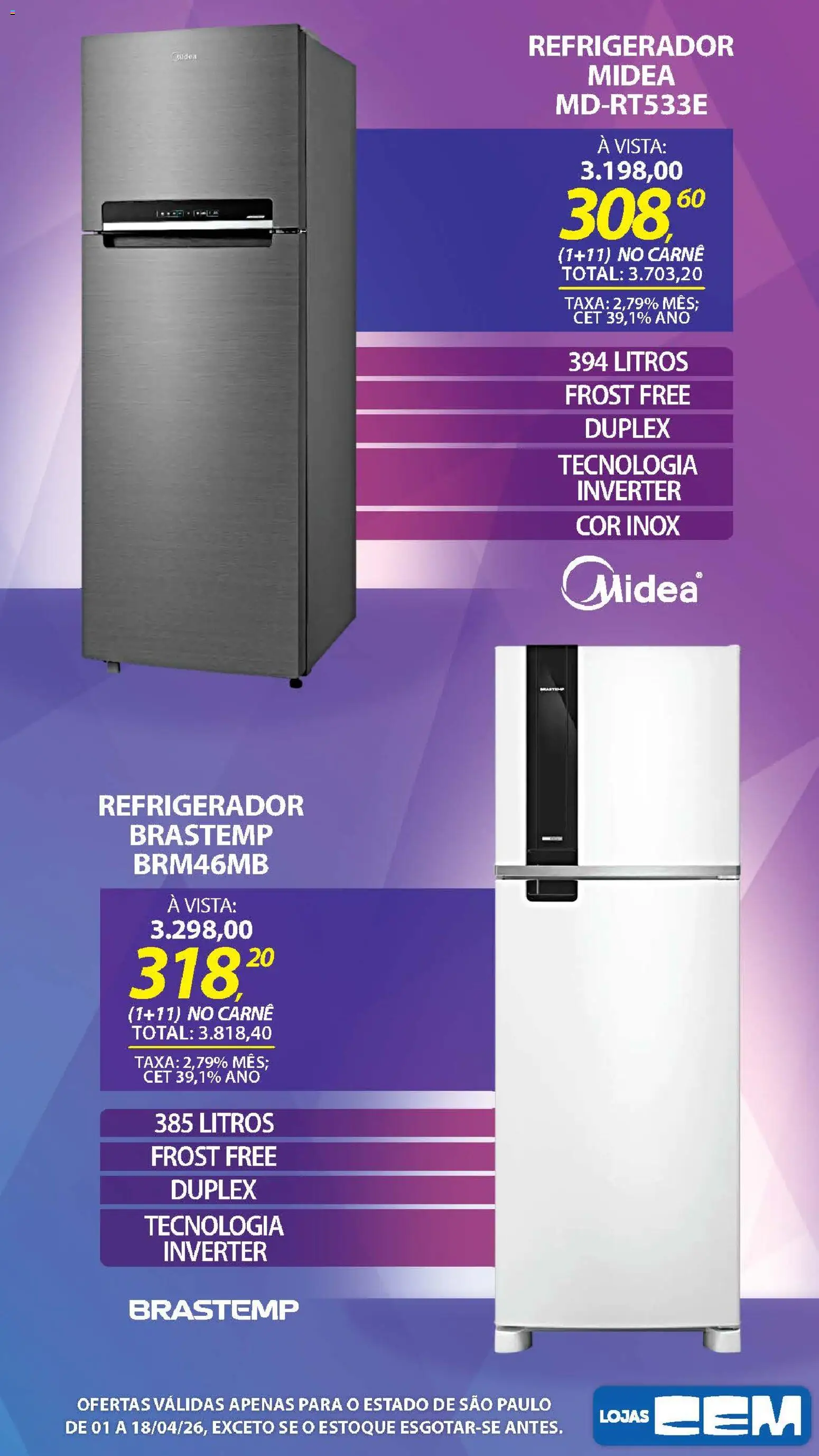 Lojas Cem Folheto - válido de 01.04.2026 | Página: 35