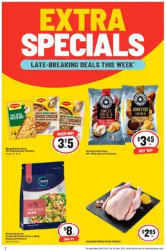 Preview of IGA Catalogue WA - valid from 29.10.2025 | Page: 3 | Products: Honey, Prawns, Cream, Spices