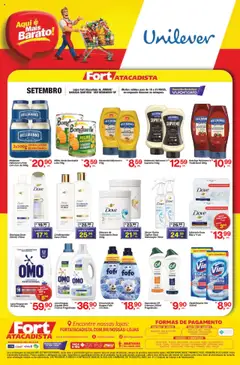 Fort Atacadista - Ofertas Unilever - Pré-Visualização do folheto da loja Fort Atacadista, válido de 18.09.2025