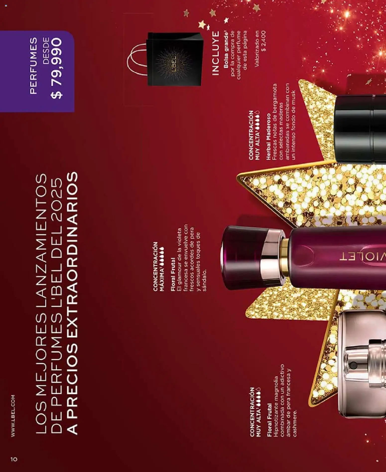 L'Bel revista - valida desde el 03.11.2025 | Página: 10 | Productos: Bolsa, Perfume, Pera