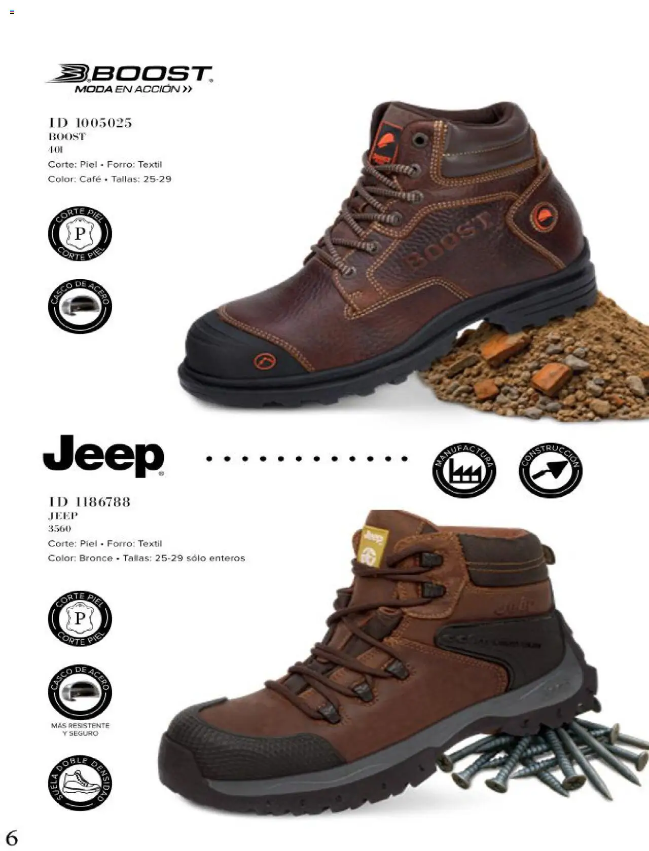 Nuevas ofertas de Price Shoes válidas en toda la República Mexicana desde el 03.07.2025. ¡Encuentra las mejores ofertas en Price Shoes catálogo Servicios! | Página: 6
