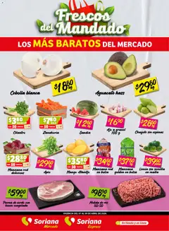 Vista previa de Soriana Frescos del Mandado Mercado: Nuevo León, nuevo folleto de la tienda, válido en México a partir del 07.04.2026