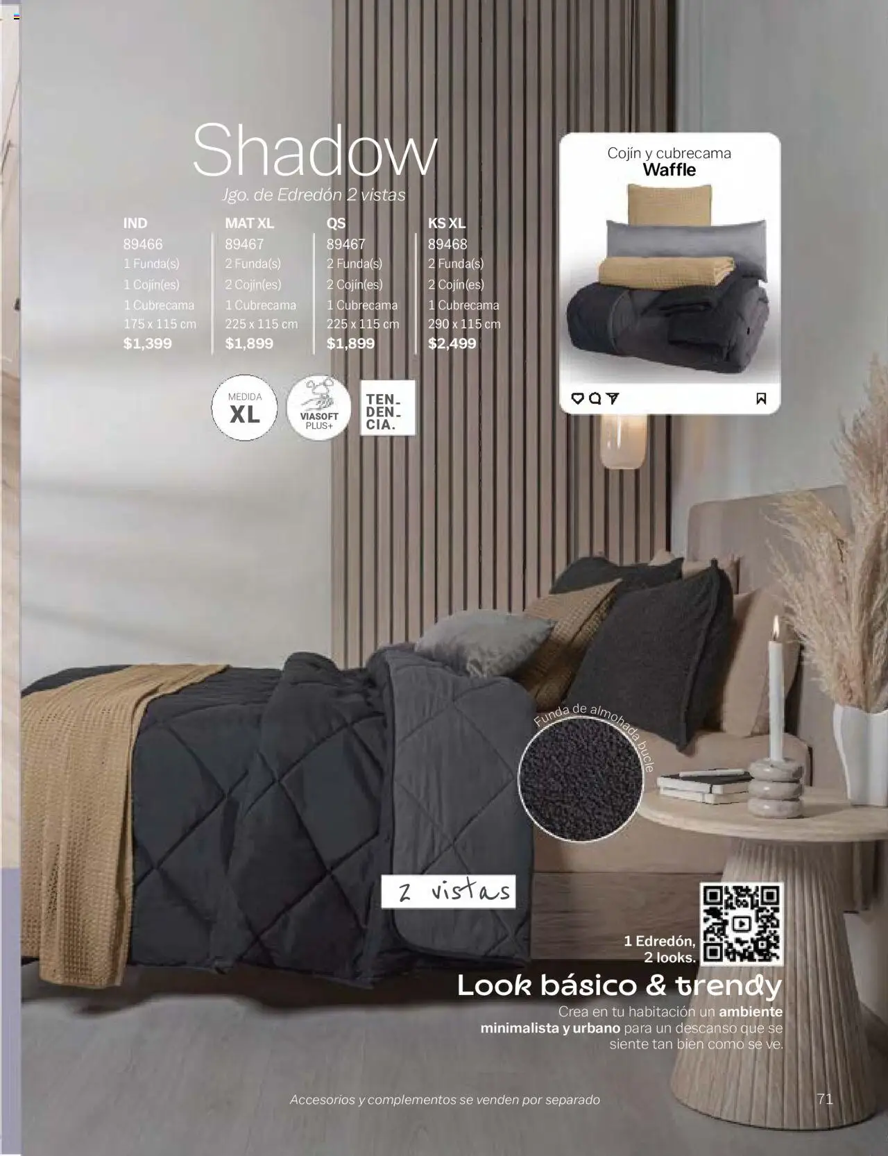 Nuevas ofertas de Vianney válidas en toda la República Mexicana desde el 24.01.2025. ¡Encuentra las mejores ofertas en Vianney catálogo Chavos! | Página: 73 | Productos: Almohada