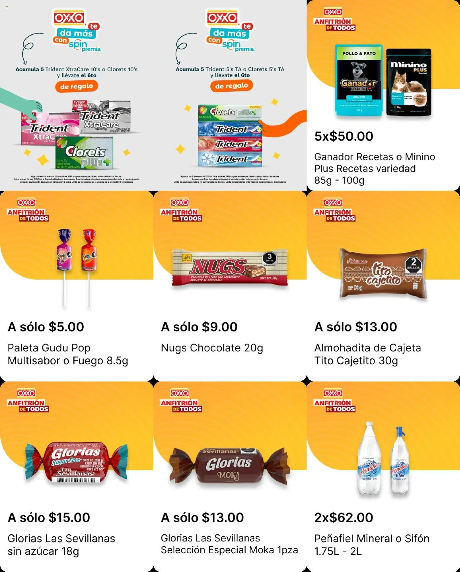 Nuevas ofertas de OXXO válidas en toda la República Mexicana desde el 12.03.2026. ¡Encuentra las mejores ofertas en OXXO folleto! | Página: 1 | Productos: Pollo, Dulce de leche, Paleta, Leche