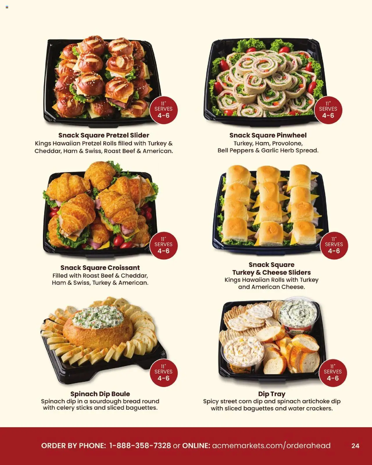 Acme Entertaining Guide - valid from 03.10.2025 | Page: 25 | Products: Corn, Peppers, Cheese, Ham