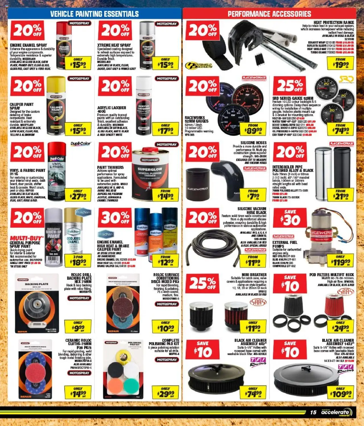 Autobarn catalogue - valid from 10.09.2025 | Page: 15 | Products: Cleaner, Oil, Peel, Water