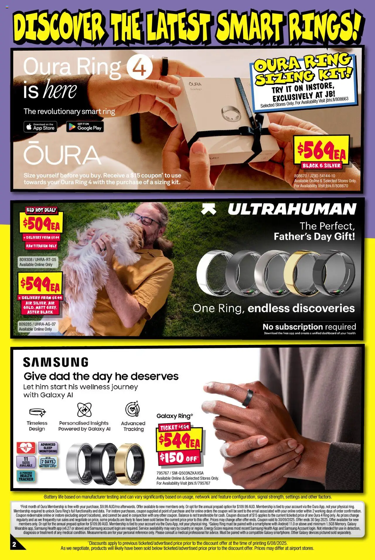 JB Hi-Fi catalogue - valid from 25.08.2025 | Page: 2 | Products: Battery, Smartphone, Treatment
