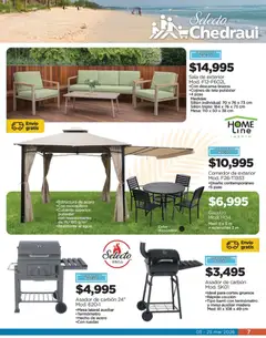 Vista previa de  Chedraui folleto Llevarte más cuesta menos, nuevo folleto de la tienda, válido en México a partir del 05.03.2026 | Página: 7 | Productos: Termómetro, Sillón, Agua, Mesa