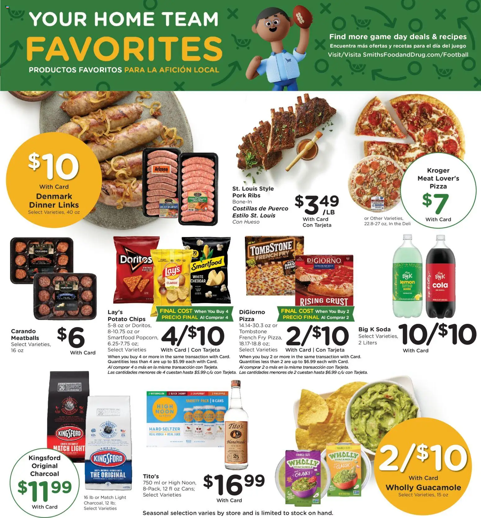 Smith's Weekly Ad - valid from 02.01.2026 | Page: 8 | Products: Cheese, Pineapple, Chips, Grapefruit