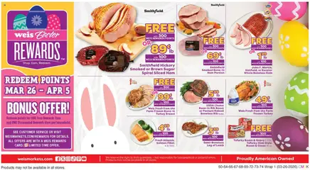 Preview of Weis weekly ads valid from 26.03.2026