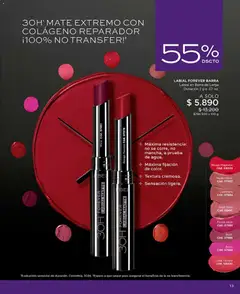 L'Bel Campaña 8 válido desde el 29.04.2026 | Página: 15 | Productos: Mate, Labial