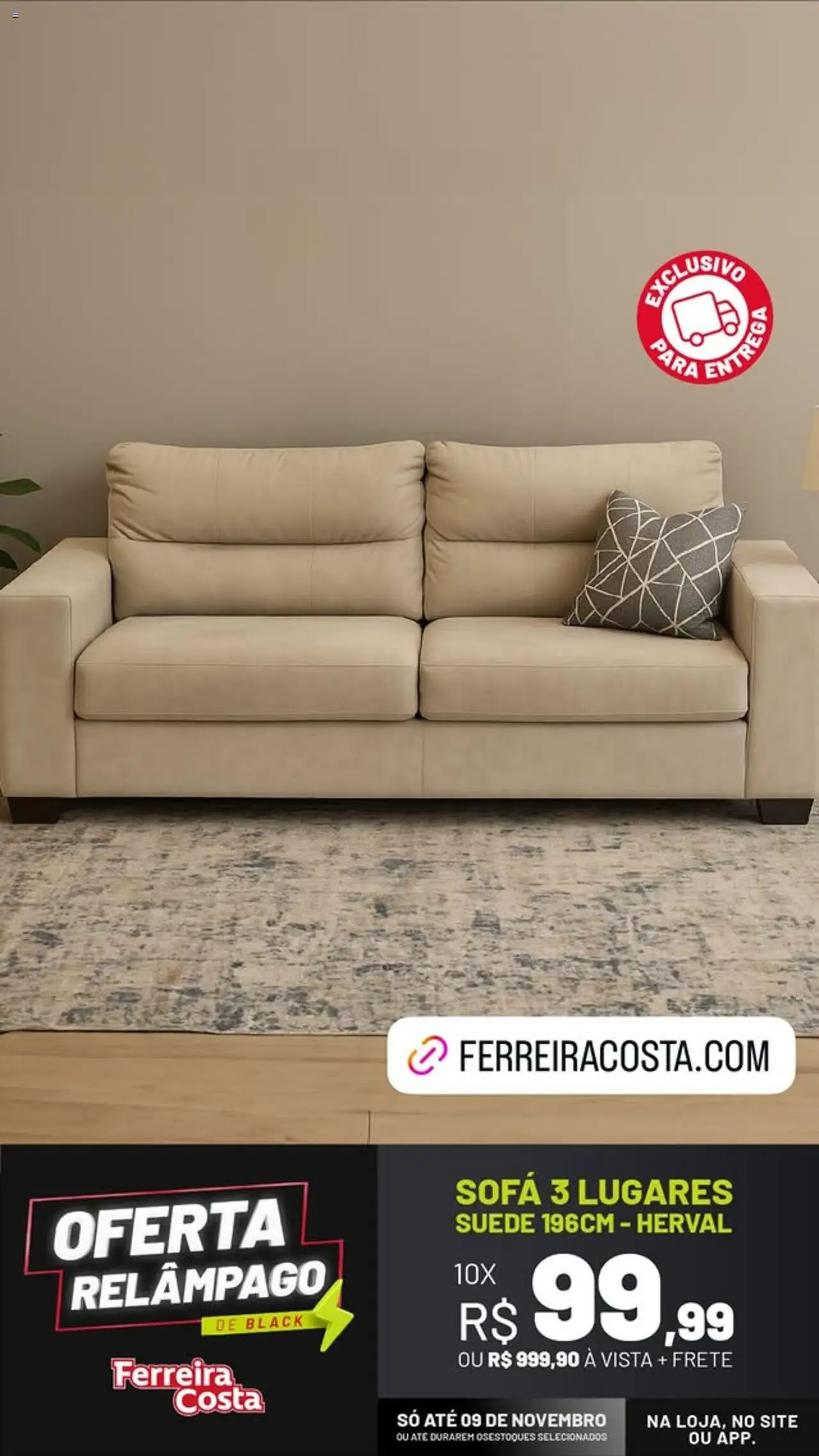 Ferreira Costa Folheto - válido de 18.10.2025 | Página: 2 | Produtos: Sofá