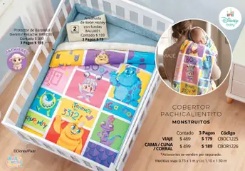 Vista previa de Colchas Concord catálogo Baby, nuevo folleto de la tienda, válido en México a partir del 01.05.2026 | Página: 40 | Productos: Cobertor, Cama, Almohada, Cuna