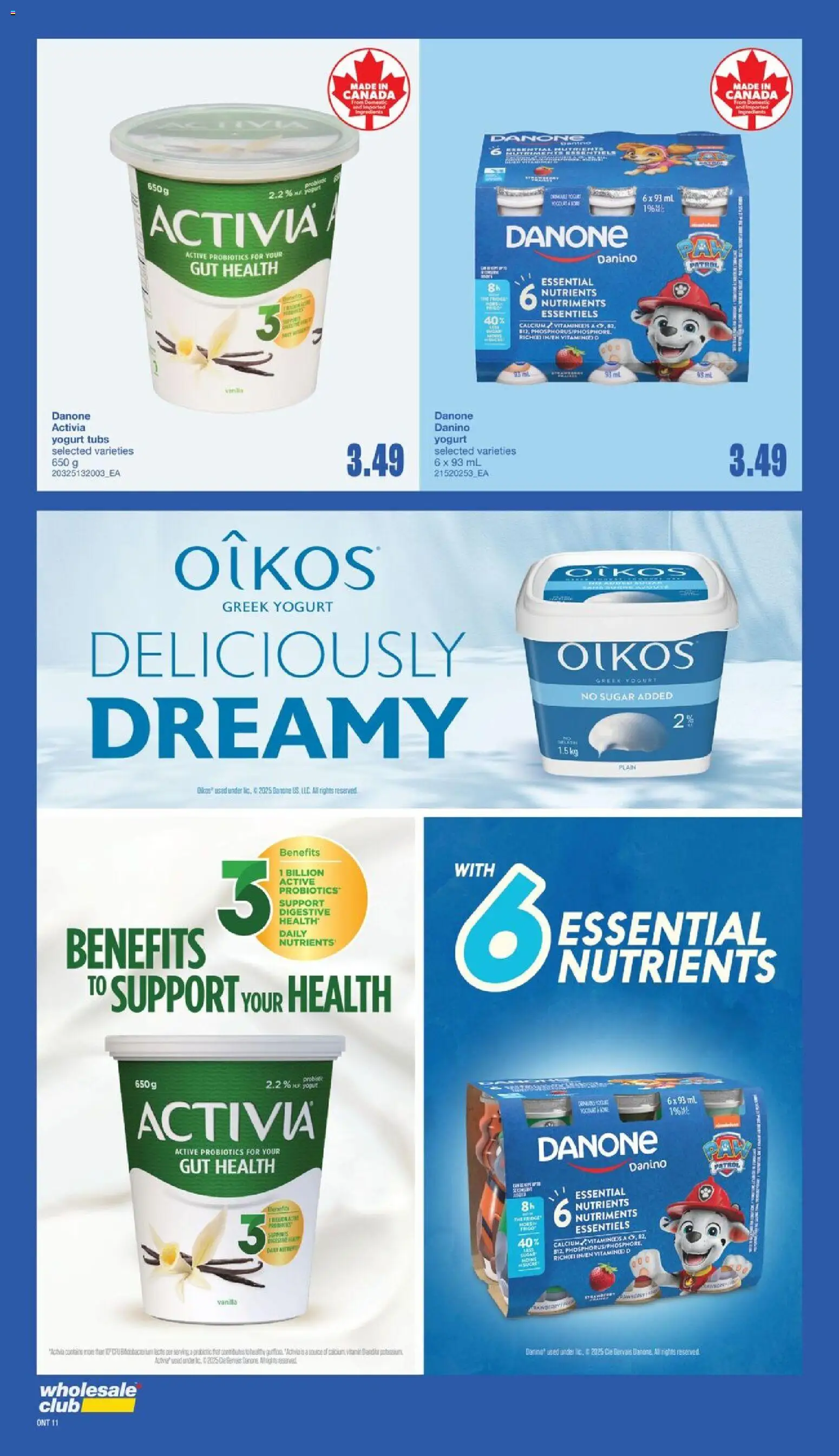 Wholesale Club flyer valid from 23.10.2025 | Page: 15 | Products: Yogurt