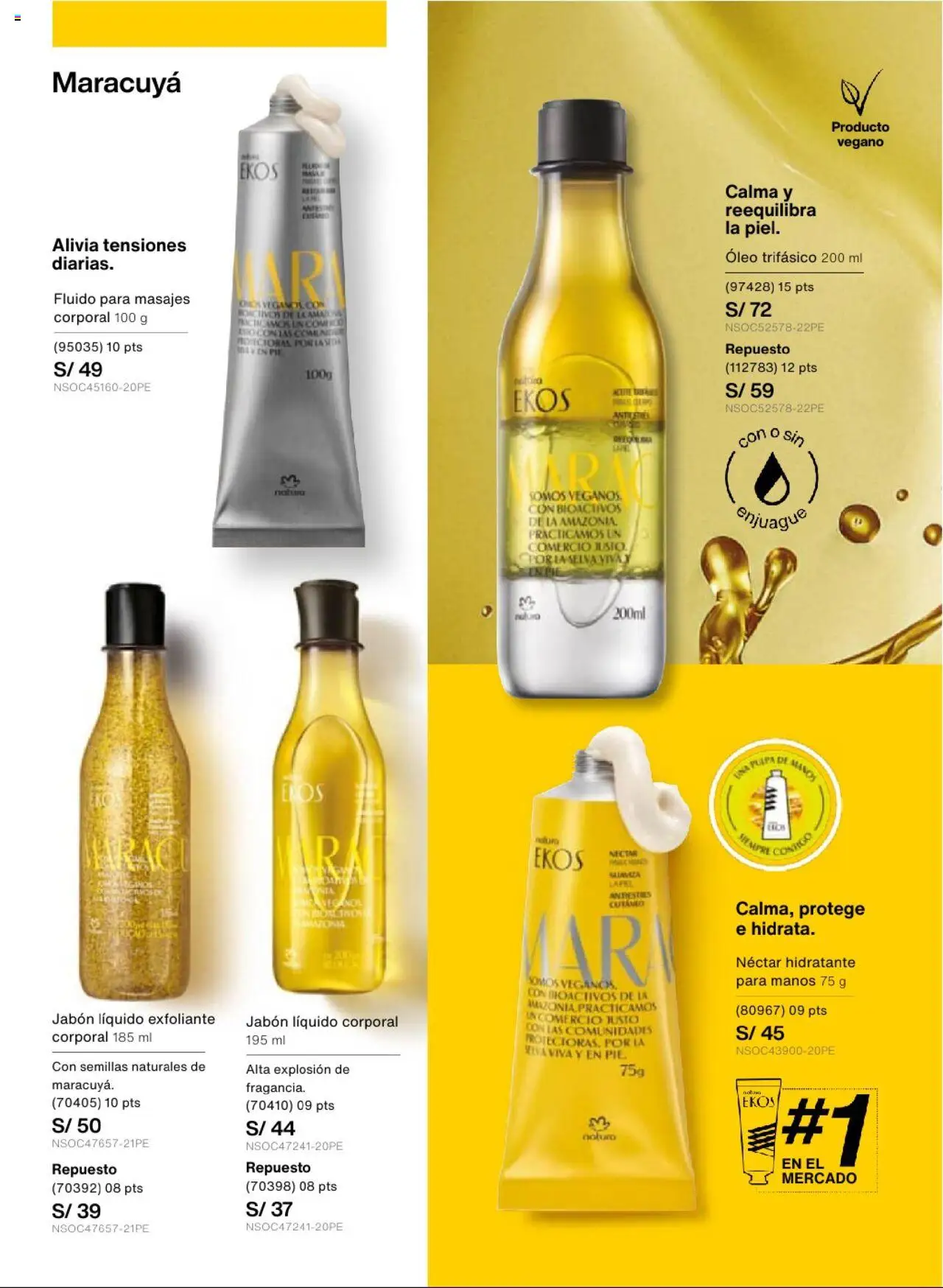 Catálogo Natura válido desde 22.07.2025 | Página: 110 | Productos: Exfoliante, Jabón