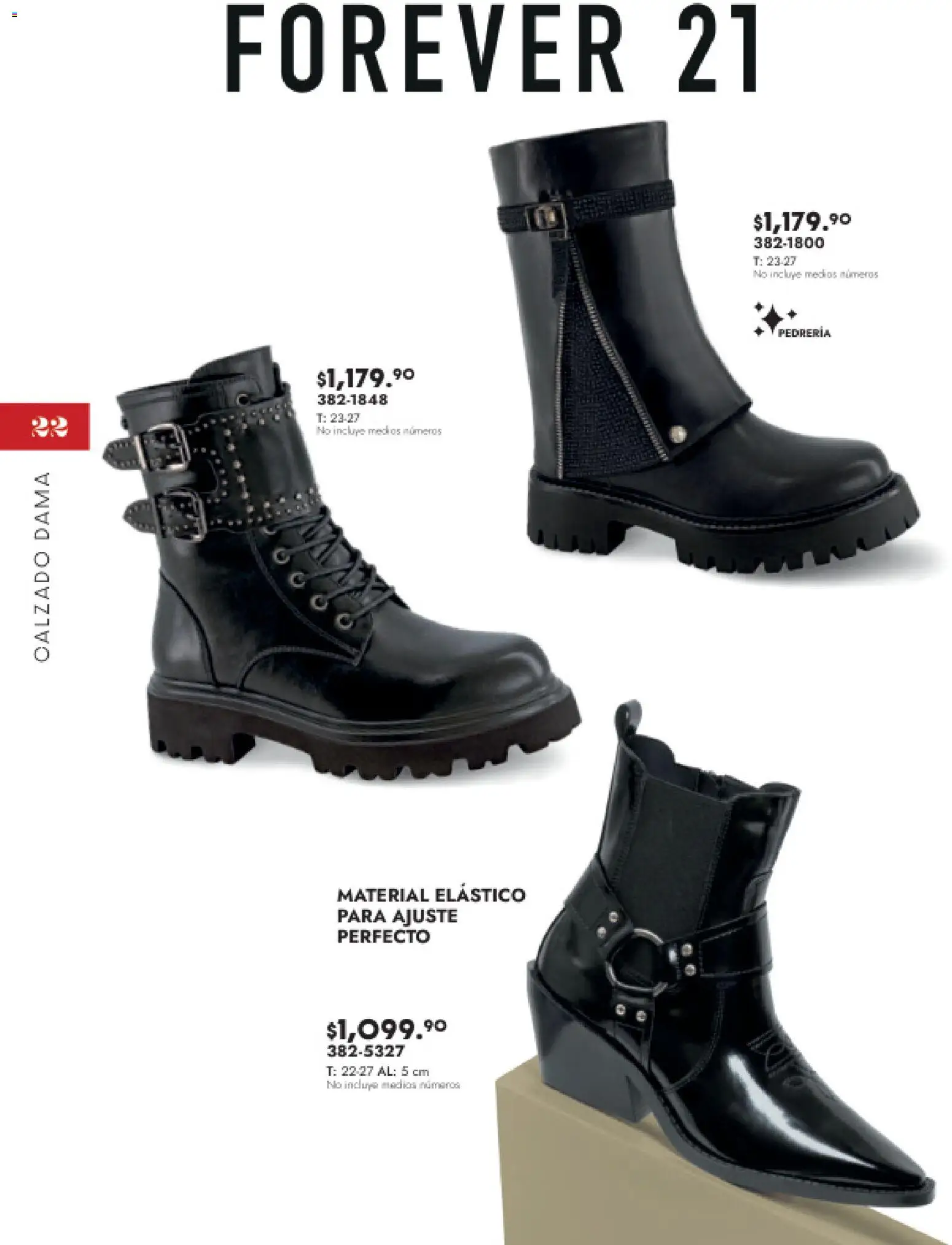 Nuevas ofertas de Andrea válidas en toda la República Mexicana desde el 16.11.2025. ¡Encuentra las mejores ofertas en Andrea catálogo Botas y botines! | Página: 22