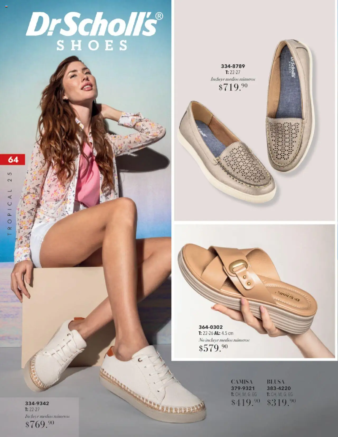 Nuevas ofertas de Andrea válidas en toda la República Mexicana desde el 17.08.2025. ¡Encuentra las mejores ofertas en Andrea - Catálogo Tropical Otoño / Invierno! | Página: 64 | Productos: Blusa, Camisa