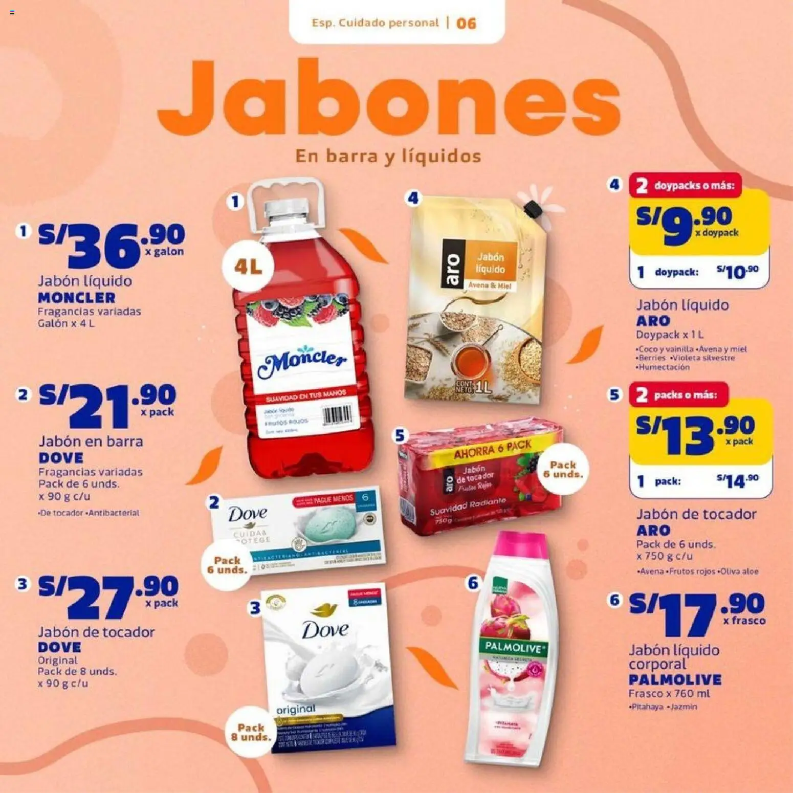 Catálogo Makro válido desde 26.02.2026 | Página: 6 | Productos: Jabón, Avena