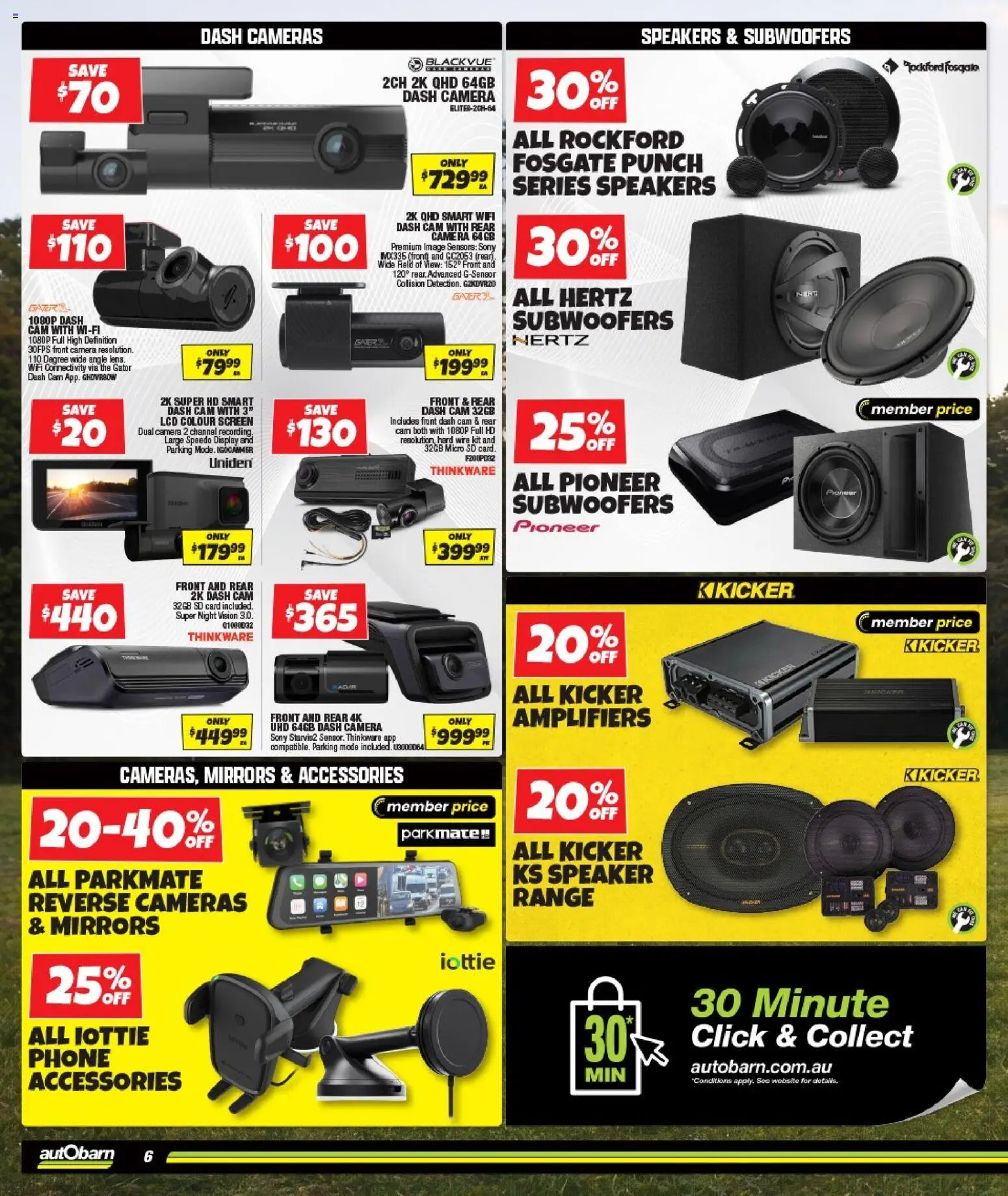 Autobarn catalogue - valid from 04.03.2026 | Page: 6 | Products: Accessories, Phone, Camera, Screen