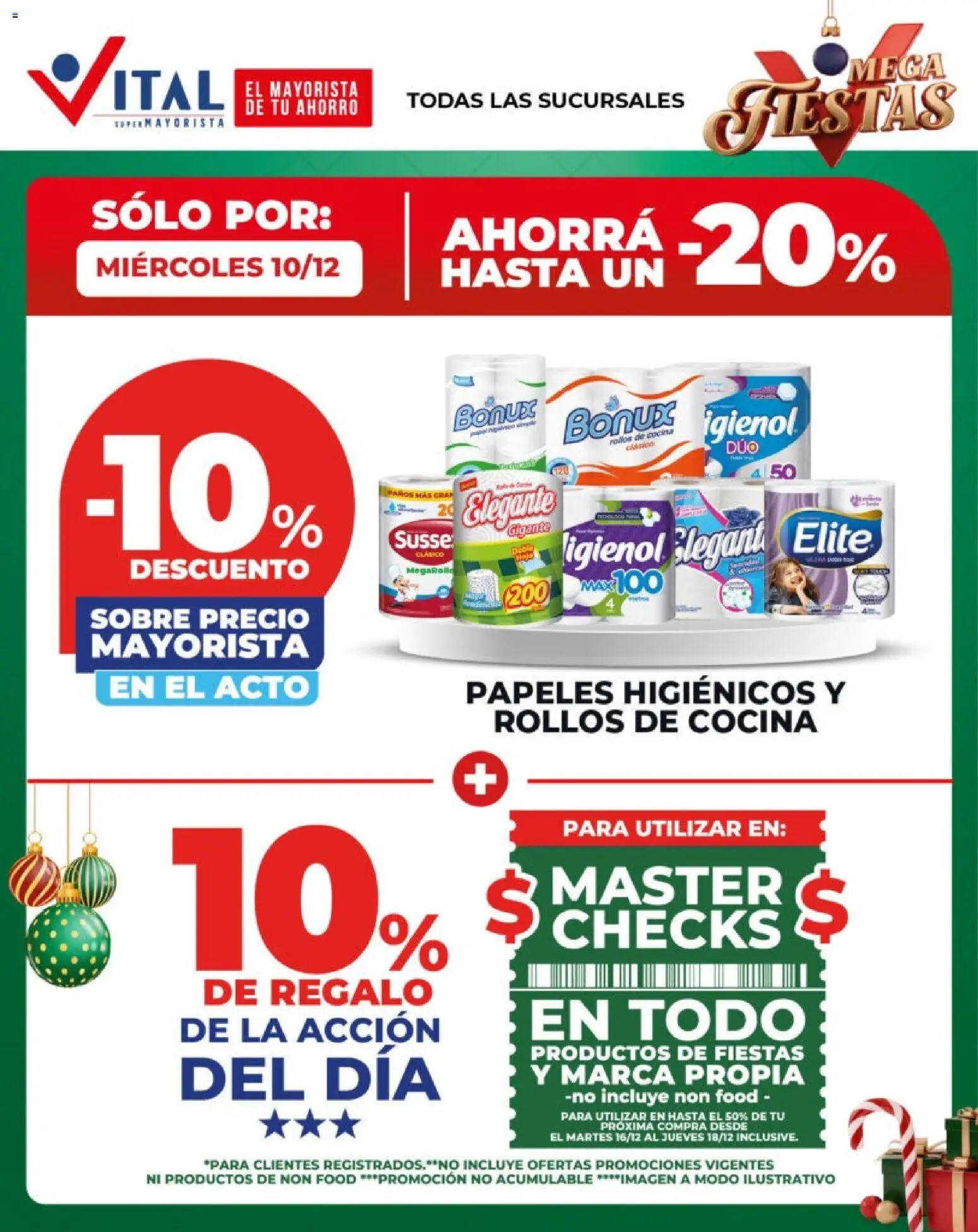 Vital ofertas │ válido desde el 10.12.2025 | Página: 1 | Productos: Cocina, Sobre