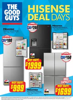 Preview of The Good Guys Hisense Deal Days - valid from 22.10.2025