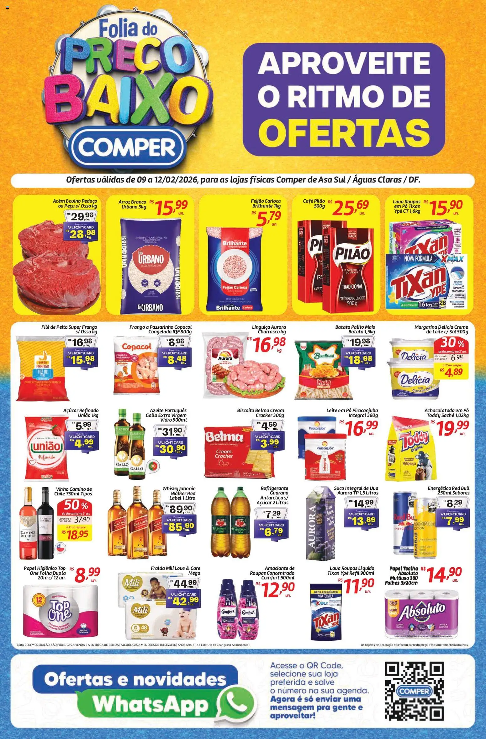 Comper Folheto - válido de 09.02.2026 | Página: 1