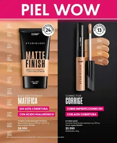 Catálogo CyZone Campaña 6 válido desde el 31.03.2026 | Página: 24 | Productos: Uva, Corrector, Base