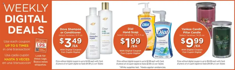 Preview of Fry's Food weekly ads valid from 26.12.2025 | Page: 3 | Products: Shampoo, Conditioner, Soap