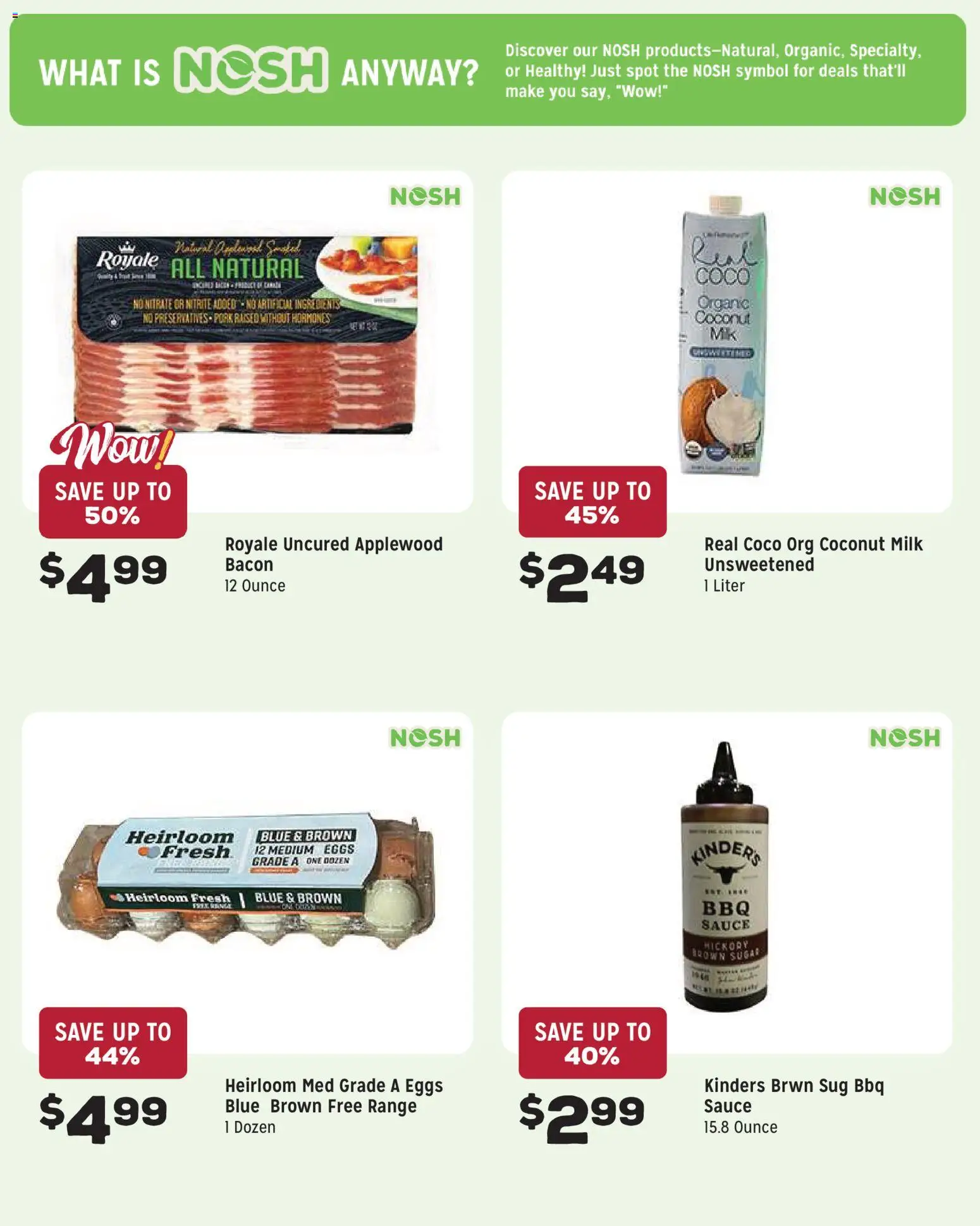 Grocery Outlet Weekly Ad - ID - valid from 22.04.2026 | Page: 6 | Products: Milk, Eggs, Sauce, Sugar