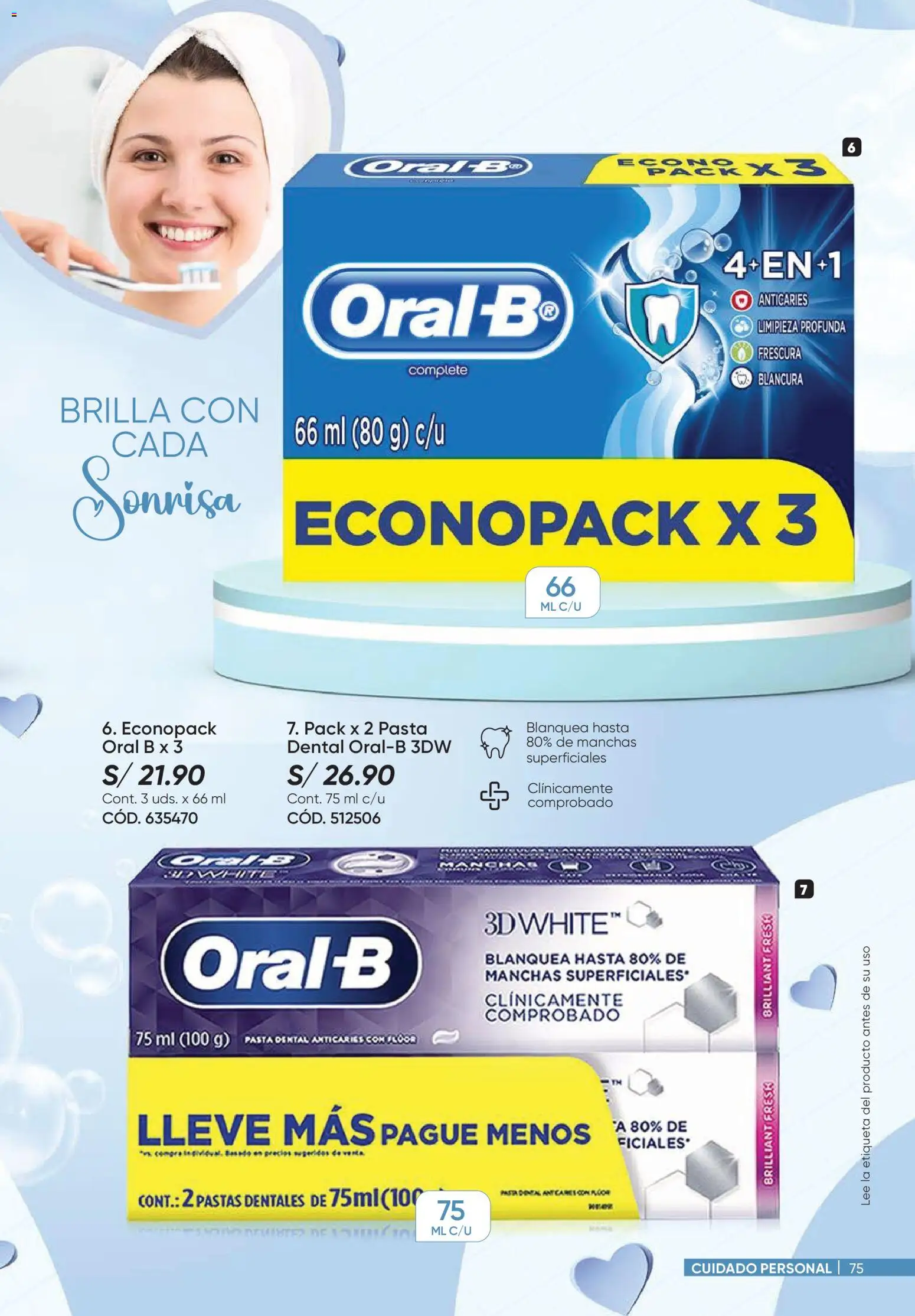 Catálogo Azzorti válido desde 07.01.2026 | Página: 75 | Productos: Pasta dental, Pasta